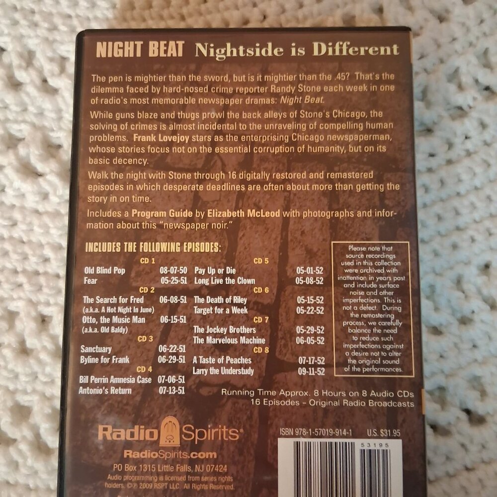 CLASSIC RADIO DETECTIVES (SET OF 8 CD'S) - Picture 4 of 5